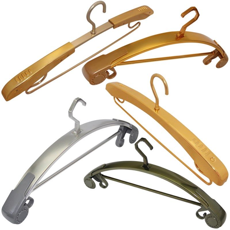 铝合金衣架子挂衣架金属防滑无痕衣挂太空铝衣撑晾晒衣服架子家用