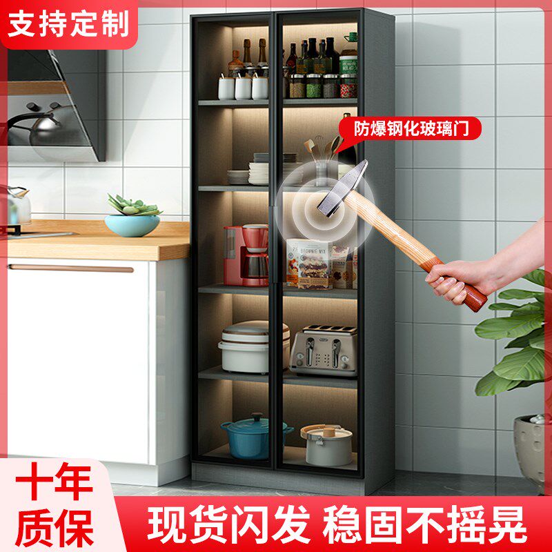 餐边柜现代简约厨房储物橱柜简易客厅置物茶水靠墙酒柜碗柜收纳柜