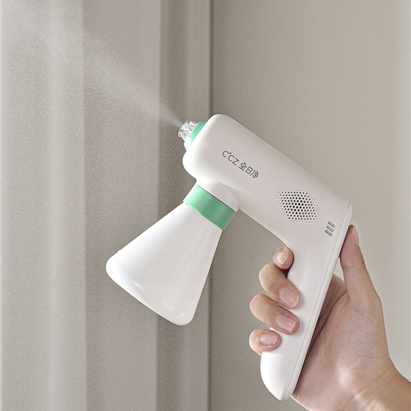 ccz全日净消毒喷雾枪家用高级电动喷枪加1L次氯酸室内空气净化液,生活电器,消毒水生成机/手持消毒枪,淘宝优惠券,粉丝福利购,淘宝优惠卷