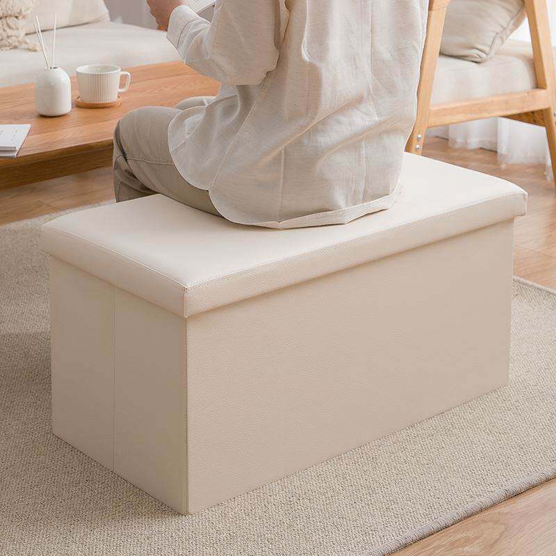 收纳箱收纳凳子i两用储物凳可坐试衣间试鞋凳服装店沙发凳长条椅