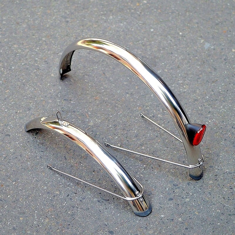 20寸大406行d7d10折叠车自行车加厚304不锈钢全包挡泥板泥除泥瓦