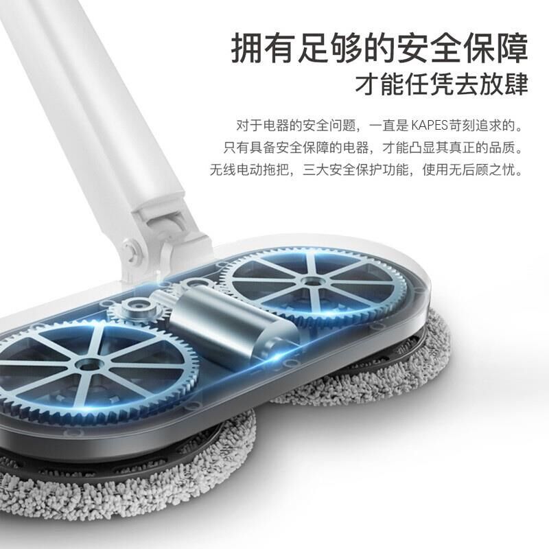 新款式喷水家用无线电动拖把手持自动拖地机擦地神器扫Z地清洗一