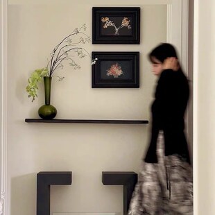 常玉《瓶菊》新中式客厅装饰画中古风卧室装饰画古典艺术餐厅壁画