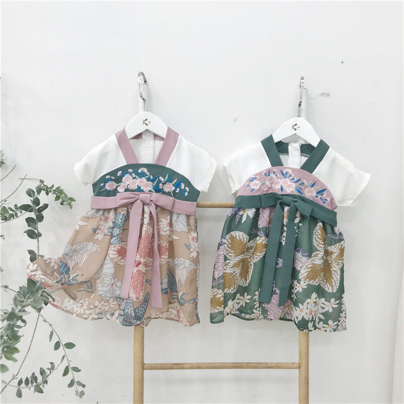 夏装2021年新款儿童明制汉服女童汉服夏季仙气古装超仙夏天裙子图片