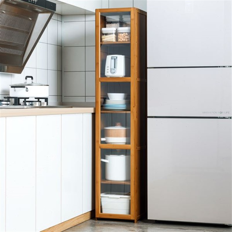 厂家30cm收纳柜厨房夹缝置物架落地多层客厅卫生间窄缝隙橱柜简易