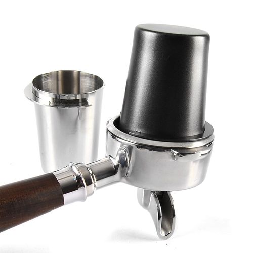 咖啡接粉杯闻香杯不锈钢接粉器意式咖啡机手柄配件58mm/54mm/51mm