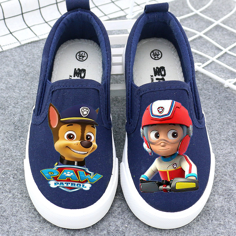 男童鞋儿童帆布鞋2021新款秋低帮板鞋 女童单鞋3-4岁小童球鞋套脚