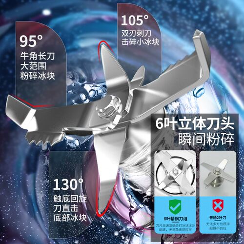 沙冰机商用奶茶店专用隔音带罩静音榨汁破壁机萃茶机碎冰机冰沙机