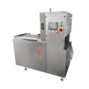 六段锯锯骨机冷冻鸡肉切块牛肉切丁机牛仔骨扇子骨自动切排骨机