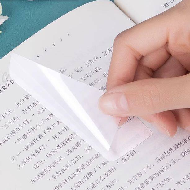 透明便利贴可写学生用重点标记塑料防水粘贴性强做笔记网红韩国in