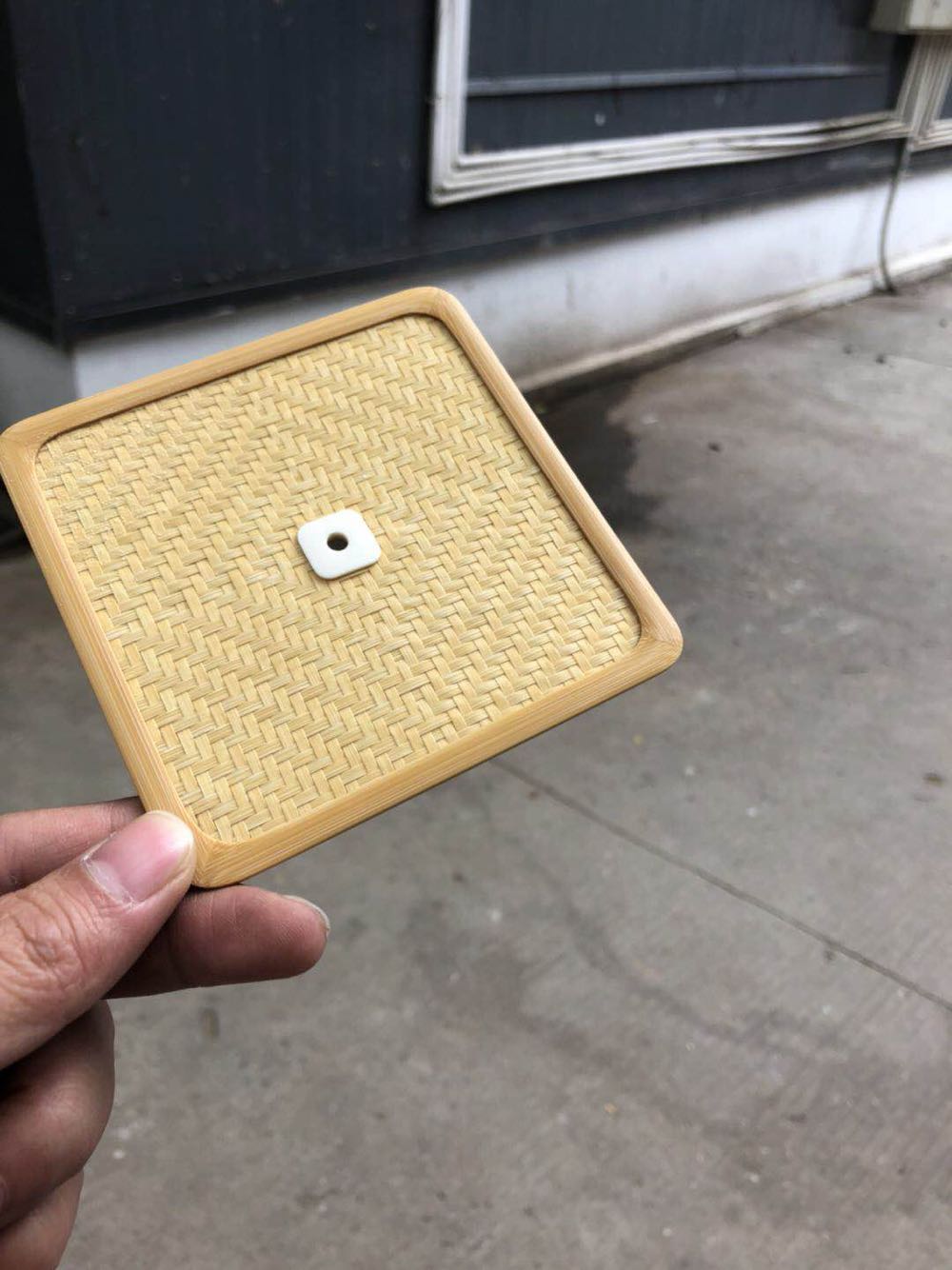 精品绣眼笼用顶板席顶,全手工编织,编的很细,