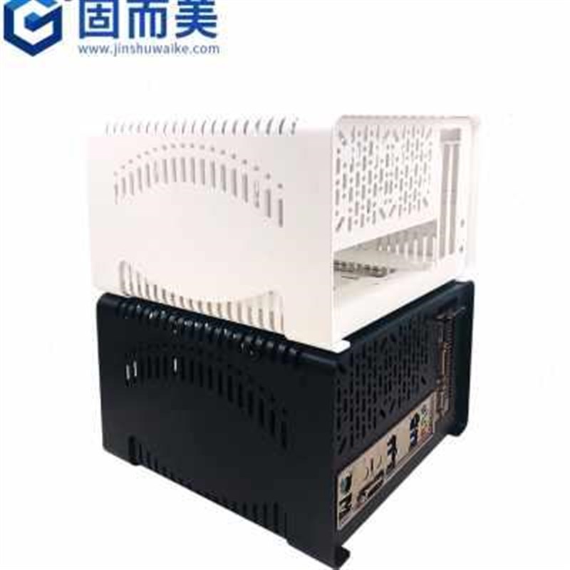 新款固而美ITX机箱直插显卡迷你主机外壳升级版铝小电脑壳卧式可