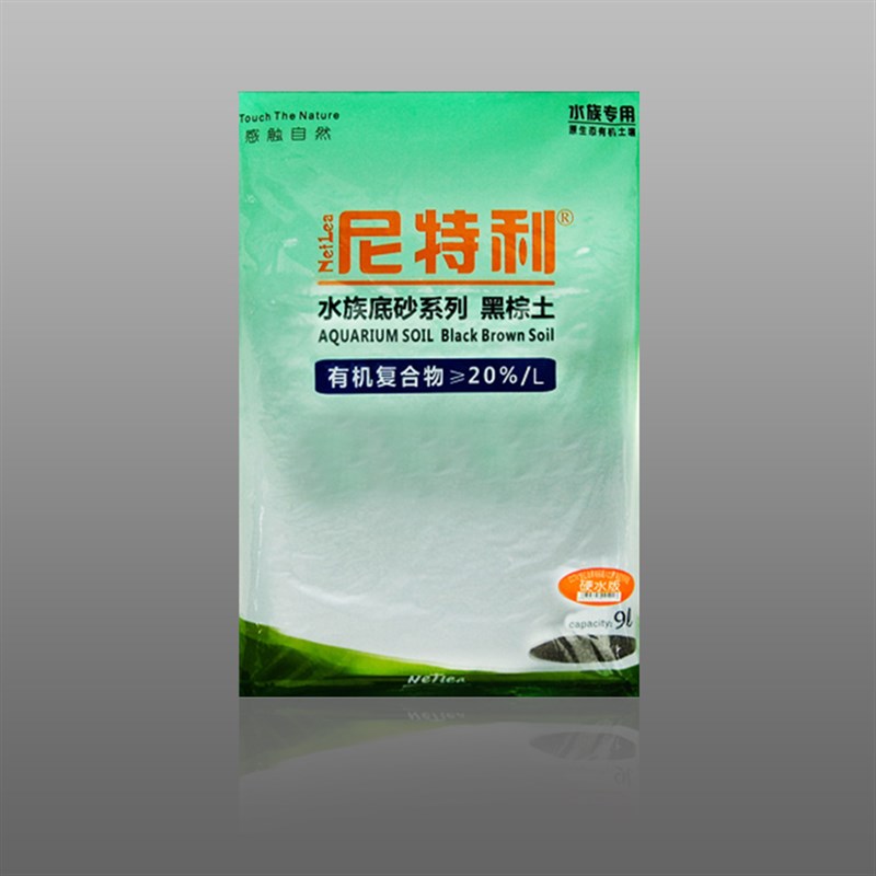 尼特利青龙松皮水草鱼缸水草泥种植土底床水族造景装饰培植黑泥