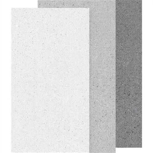 星空灰半抛釉水磨石瓷砖客餐厅灰色地砖服装酒店连锁工程防滑瓷砖