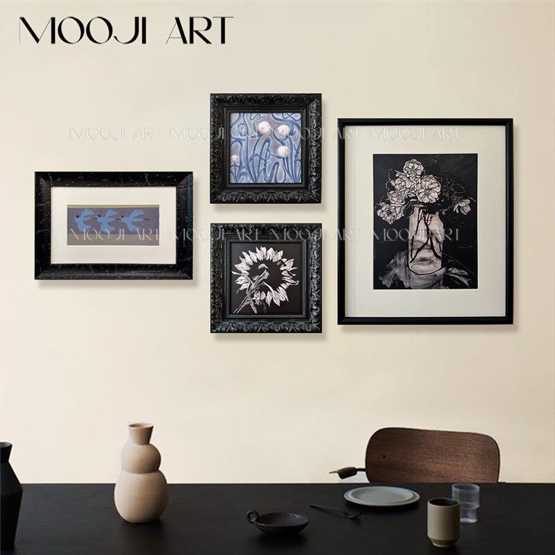 木吉/梦境之夜-法式中国风挂画玄关走廊艺术感壁画客厅床头装饰画