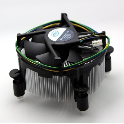 适用1366平台X58主板专用静音wCPU散热器Inte专用风扇 1366 散热