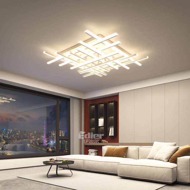 客厅灯2023年新款吸顶灯简约现代大气大厅大灯主灯中山led灯具