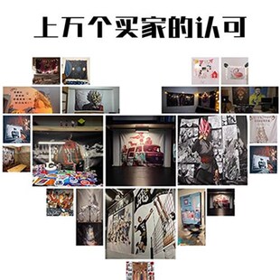 定制挂布大尺寸露营氛围摆摊广告布卧室背景布高级感生日墙布挂毯