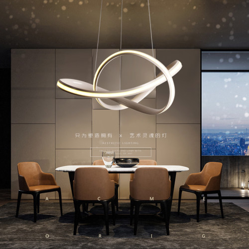 北欧网红吊灯led餐厅灯创意个性吧台灯现代简约卧室轻奢客厅灯具