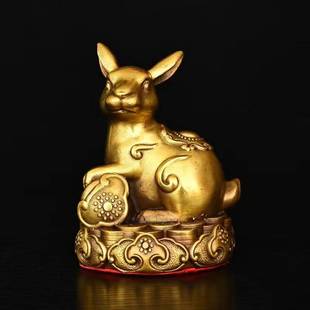 特惠全铜十二生肖大小号鼠牛虎兔龙蛇马羊猴鸡狗猪家居办公桌摆件