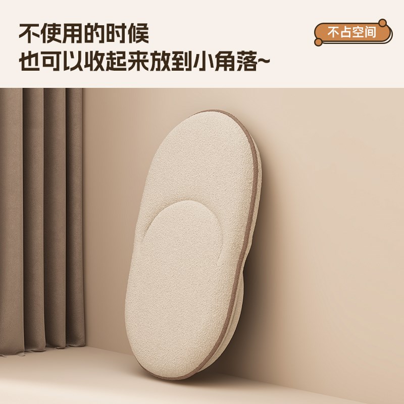 懒人沙发榻榻米坐垫飘窗单人小躺椅宿舍奶油风小沙发床上靠背椅子