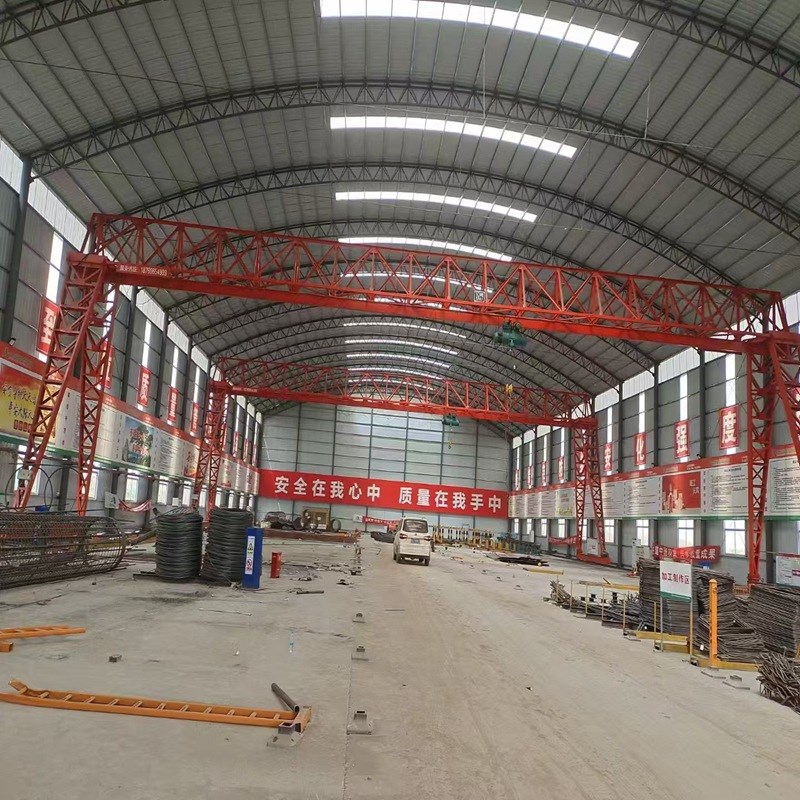生产10吨龙门吊起重机 工业车间吊装起重 上包下花龙门吊