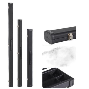 台球杆盒通用铝合金杆盒外包通杆一体杆盒中式桌球杆包通杆球杆盒