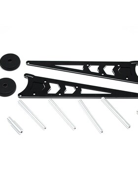 Traxxas Slash 2WD Rustler 尾轮抬头轮 死老鼠 铝合金抬头轮