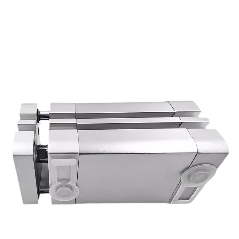 ADNGF12/16/20/25/32带挡板三杆薄型气缸带导向抗扭转紧凑型气缸