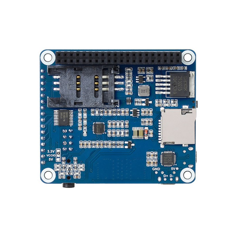 树莓派4代3b+ SIM7600CE 4G扩展板 支持 4G/3G/2G 通信和GNSS定位