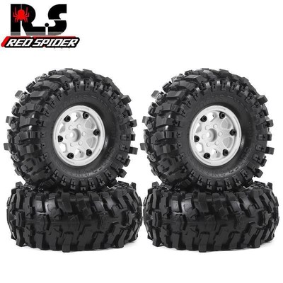 RS红蜘蛛1/10攀爬胎TRAXXAS易控AXIAL 瑞泰SCX10 非洲狮+轮毂R155