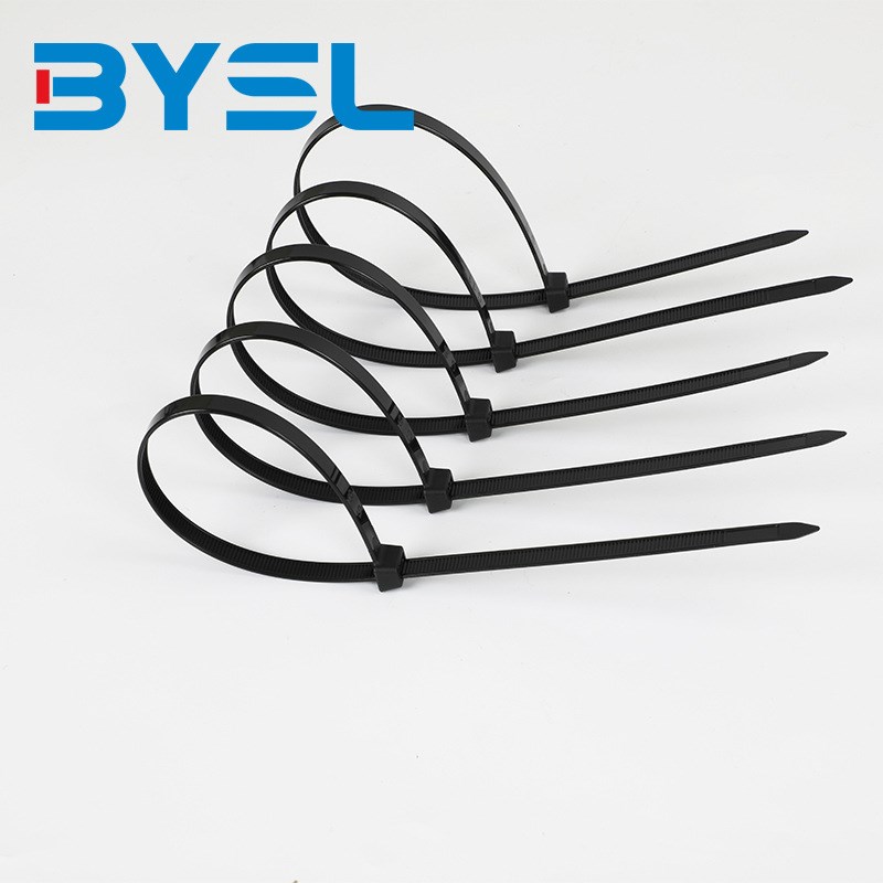 塑料材质自锁式大号彩色长束线带电缆线固定捆绑标牌扎带尼龙扎带