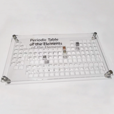 化学标本博物馆样品摆件透明无元素实物周期表亚克力模型创意礼物