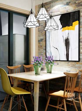 现代客厅装饰画抽象沙发背景墙挂画卧室蓝色海洋方形壁画