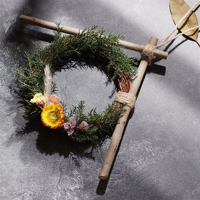 手工制作干树枝饰品墙上墙壁装饰壁挂麻绳装饰品天然干挂饰,家居饰品,干花/花瓣/干花包/干树枝,淘宝优惠券,粉丝福利购,淘宝优惠卷