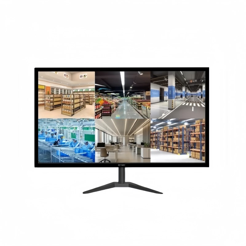 监控专用显示屏19/20/22/24/27寸工业安防高清监视器可壁挂显示器