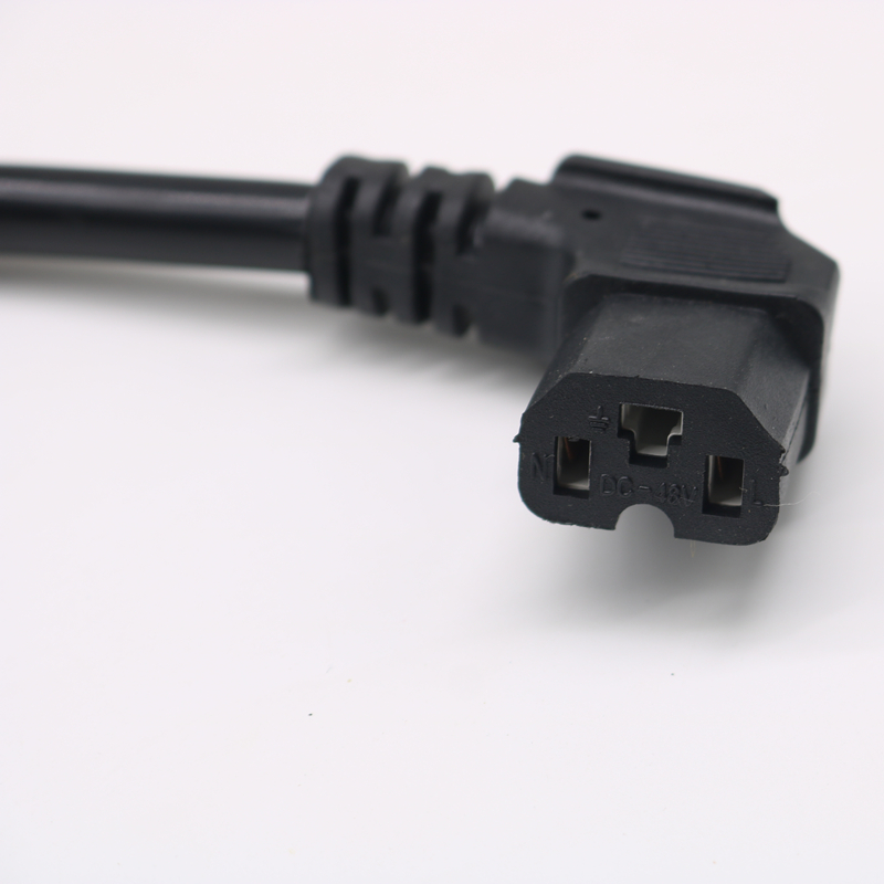 2+4振特母插头爱玛充电接口电动车加粗锂电转接线接口4平方转换头