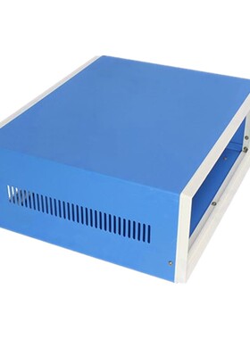 金属仪表机箱铁皮变压m器外壳塑料围框机箱蓝色小机箱120*320*270
