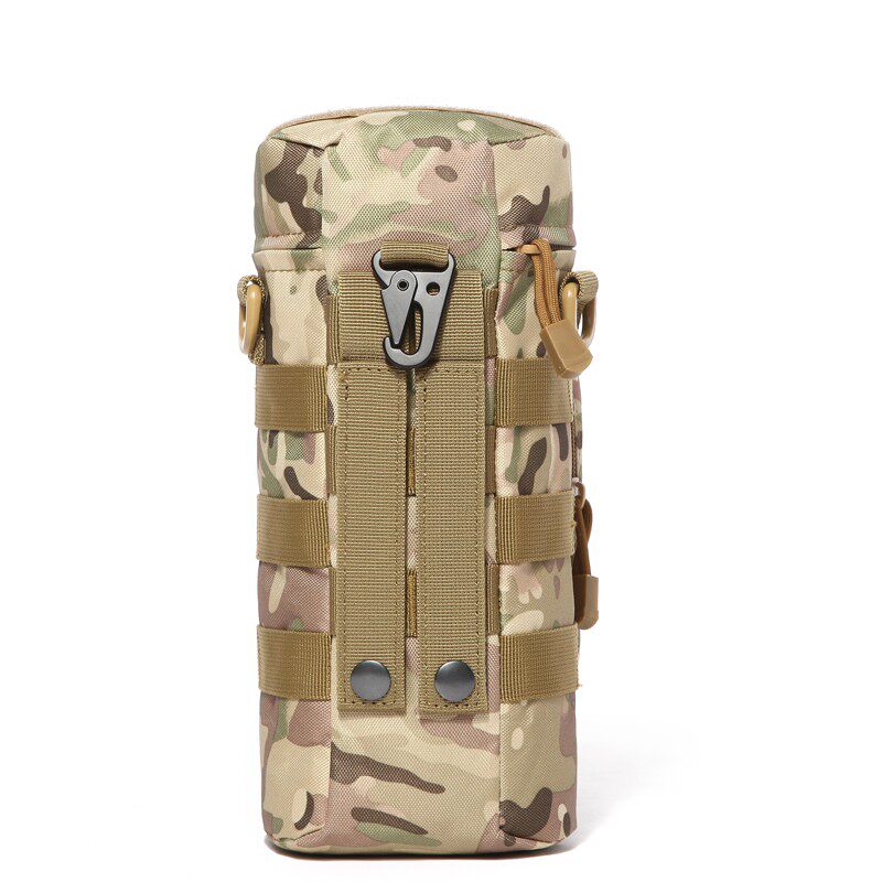 户外水壶包战术水壶套保温杯水杯袋斜挎水杯包保护套便携水杯套