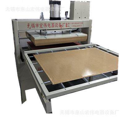 气动双工位双面加热多型功烫画褶机 能 压机QD400*60 鞋面定预缩