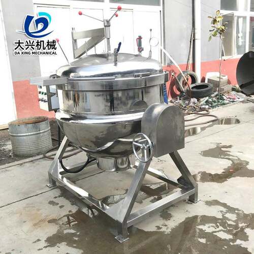 八宝粥高压高温煮锅 煮鸡烧ZBX爪猪蹄压力式层煮锅 红肉卤夹锅