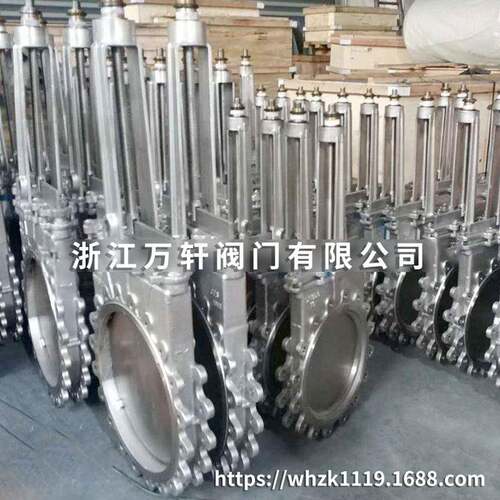 不钢手动刀闸锈阀 万轩P售Z73H质刀型闸阀 圆形插板阀量可靠后无