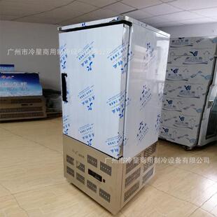 速冻柜商用海鲜水饺生胚包子油条低温柜冷冻冰柜急冻柜10盘速冻机