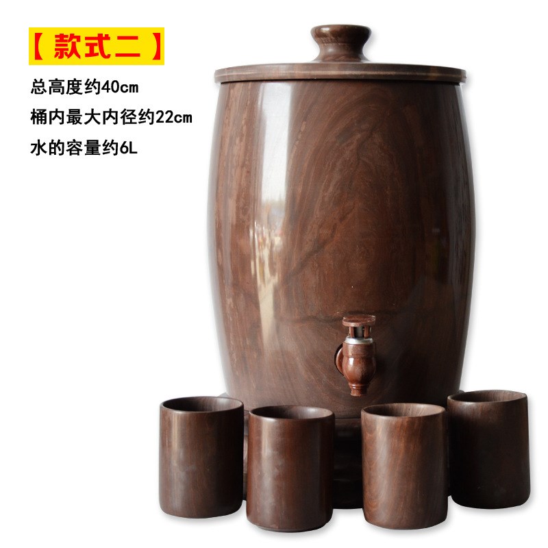 木鱼石小水桶木鱼石饮水机德升源木鱼石小分子水瓶木鱼石水桶