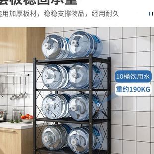 书架可移动置物架落地铁艺客厅收纳架阳台展示家用多层网红小书柜