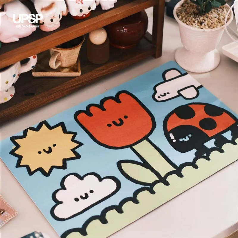 桌垫防油防水上传春天桌面垫餐垫餐桌垫鼠标垫隔热垫桌面保护垫