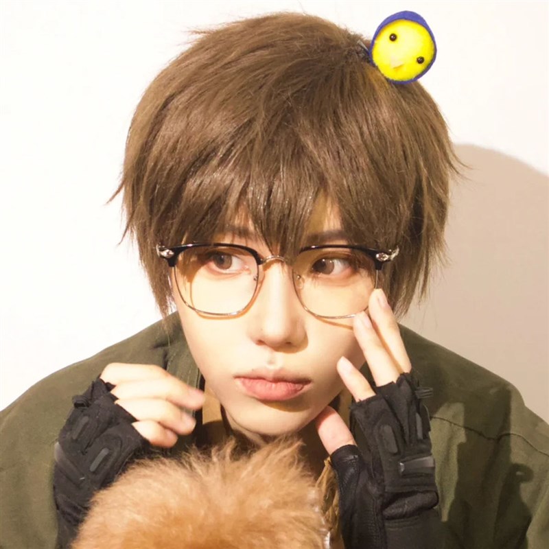 吴邪同款假发男无需修剪盗墓笔记cos万用毛蓬松微分碎盖全头套式