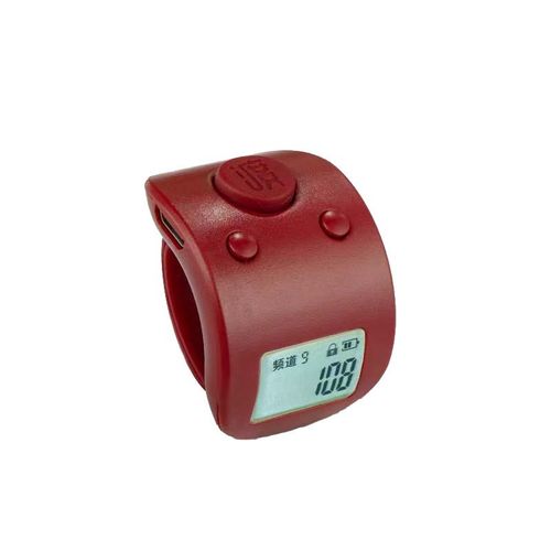 手指计数器手按夜光可充电手动戒指智能电子数显点数器人流记数器