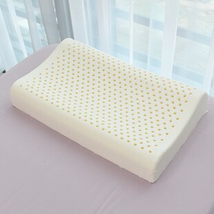 美容院按摩床洞配套枕头枕芯带枕套成人乳胶枕头单人颗粒按摩舒适