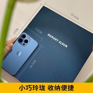 柯达拍立得影集相册本拍立得mini相册收纳照片收纳自粘影集照片册